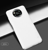 Nillkin Funda protectora esmerilada NFC para Xiaomi Poco X3 - Funda a prueba de golpes Cas White