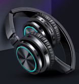 Esion Słuchawki bezprzewodowe - Zestaw słuchawkowy do gier Bluetooth 5.0 z redukcją szumów Czerwony