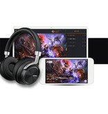 Lenovo HD800 Bluetooth Koptelefoon met AUX Aansluiting - Headset DJ Headphones Zwart