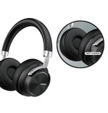 Lenovo Casque Bluetooth HD800 avec connexion AUX - Casque DJ Casque Noir