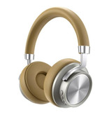 Lenovo HD800 Bluetooth-Kopfhörer mit AUX-Verbindung - Headset DJ-Kopfhörer Beige