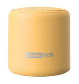 Lenovo Mini haut-parleur sans fil L01 - Haut-parleur sans fil Bluetooth 5.0 Soundbar Box jaune