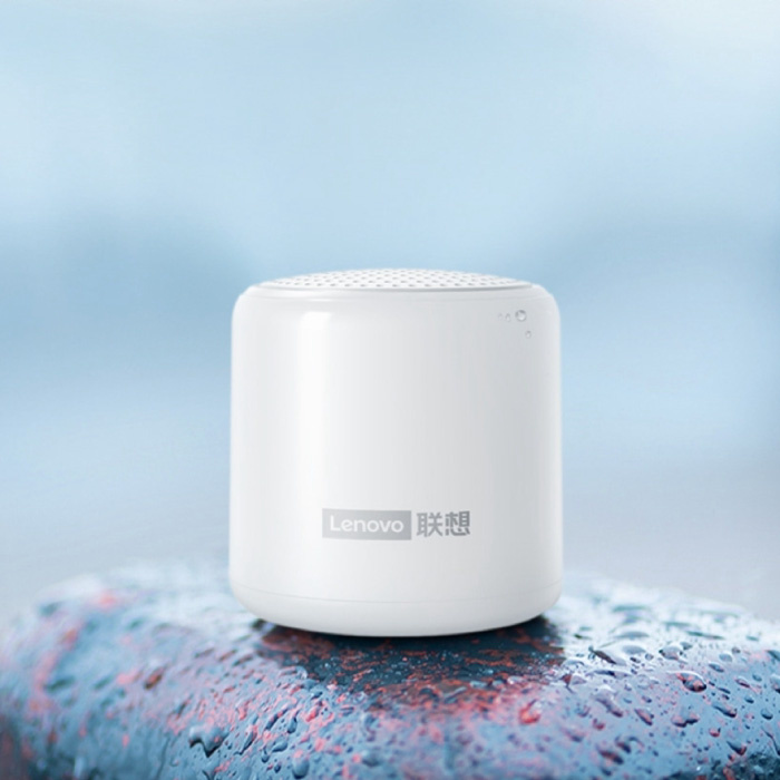 Lenovo Mini haut-parleur sans fil L01 - Haut-parleur sans fil Bluetooth 5.0 Soundbar Box Rose