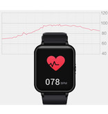 Lenovo Smartwatch S2 – Fitness Sportowy monitor aktywności Zegarek z żelem krzemionkowym Android Czerwony