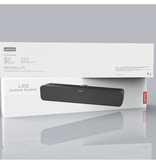 Lenovo Barra de sonido inalámbrica L102 - Altavoz Caja de altavoz inalámbrica Bluetooth 5.0 Negro