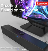 Lenovo L102 Soundbar with AUX Cable - Loudspeaker Speaker Box Black