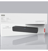 Lenovo L102 Soundbar mit AUX-Kabel - Lautsprecherbox schwarz