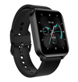 Lenovo Montre intelligente S2 Pro avec sangle supplémentaire - Montre de suivi d'activité sportive et de fitness en gel de silice iOS Android Noir