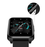 Lenovo Montre intelligente S2 Pro avec sangle supplémentaire - Montre de suivi d'activité sportive et de fitness en gel de silice iOS Android Noir