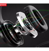 Lenovo Cuffie Bluetooth HD300 con connessione AUX - Cuffie Cuffie DJ nere