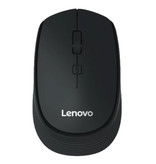 Lenovo Mouse inalámbrico M202 - Silencioso / Óptico / Ambidiestro / Ergonómico - Negro