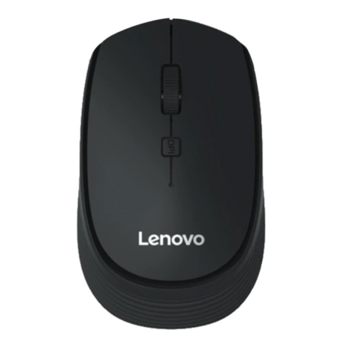 Mouse wireless M202 - silenzioso / ottico / ambidestro / ergonomico - nero