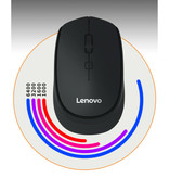 Lenovo M202 Wireless Mouse - Geräuschlos / Optisch / Beidhändig / Ergonomisch - Schwarz