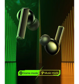 Lenovo Auriculares inalámbricos para juegos GM1 - Auriculares táctiles inteligentes TWS Auriculares Bluetooth 5.0 Auriculares Auriculares Negro