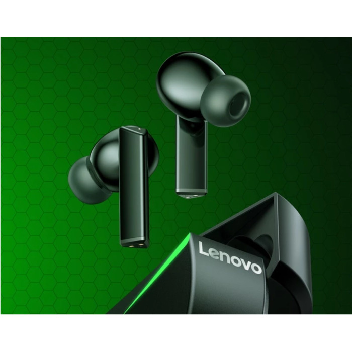 Auriculares Inalambricos Bluetooth In-ear Lenovo Qt82 Negro