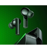 Lenovo Bezprzewodowe słuchawki do gier GM1 - Inteligentne słuchawki dotykowe TWS Słuchawki Bluetooth 5.0 Słuchawki douszne Czerwone