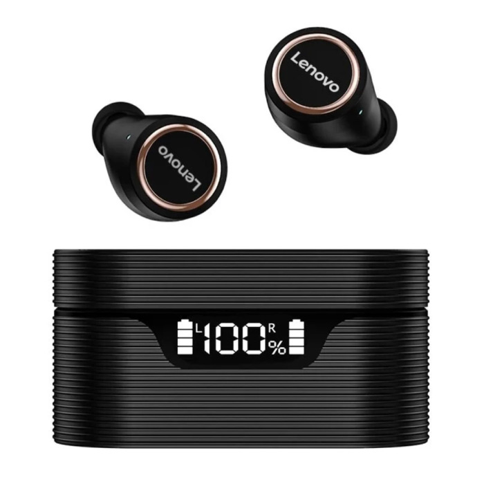 Bezprzewodowe słuchawki LP12 z ekranem LED - słuchawki TWS Słuchawki Bluetooth 5.0 Słuchawki douszne Czarne