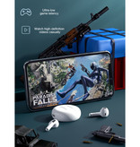 Lenovo HT38 Draadloze Oortjes - Touch Control Oordopjes TWS Bluetooth 5.0 Earphones Earbuds Oortelefoon Wit