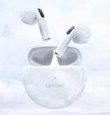 Lenovo HT38 Draadloze Oortjes met Opbergtasje - Touch Control Oordopjes TWS Bluetooth 5.0 Earphones Earbuds Oortelefoon Wit