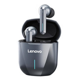 Lenovo Auriculares inalámbricos para juegos XG01 - Auriculares táctiles inteligentes TWS Auriculares Bluetooth 5.0 Auriculares Auriculares Plata