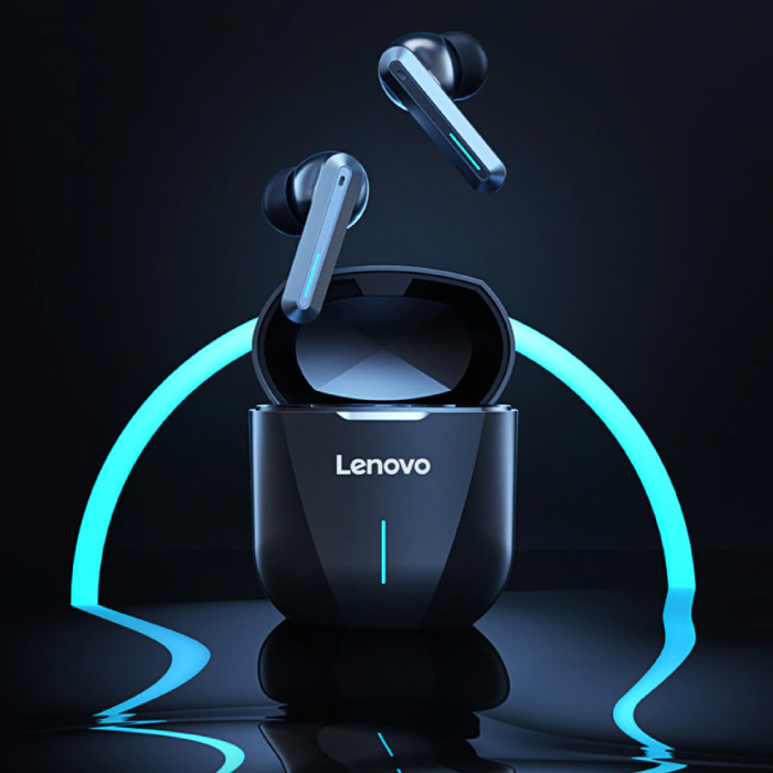 Lenovo XG01 Wireless Gaming Earphones with Storage Bag - Smart Touch Earbuds TWS Bluetooth 5.0 Earphones Earbuds Earphones Silver