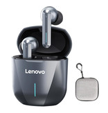 Lenovo XG01 Wireless Gaming Earphones with Storage Bag - Smart Touch Earbuds TWS Bluetooth 5.0 Earphones Earbuds Earphones Silver