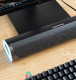Lenovo Barre de son sans fil L101 - Haut-parleur sans fil Bluetooth 5.0 Speaker Box noir
