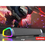 Lenovo Barre de son sans fil L101 - Haut-parleur sans fil Bluetooth 5.0 Speaker Box noir