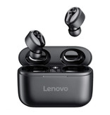 Lenovo Drahtlose HT18-Ohrhörer mit integriertem Mikrofon - Touch Control ANC-Ohrhörer TWS Bluetooth 5.0-Ohrhörer Ohrhörer Ohrhörer Schwarz