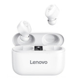 Lenovo HT18 Draadloze Oortjes met Opbergtasje en Ingebouwde Microfoon - Touch Control ANC Oordopjes TWS Bluetooth 5.0 Earphones Earbuds Oortelefoon Wit