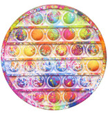 Stuff Certified® Pop It - Fidget Anti Stress Toy Bubble Toy Silicone Round Graffiti