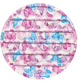 Stuff Certified® Hágalo estallar - Mariposa redonda del silicón del juguete de la burbuja del juguete de la tensión de la persona agitada