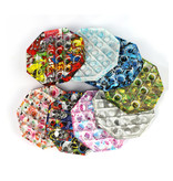 Stuff Certified® Pop It - Zappeln Anti Stress Spielzeug Bubble Toy Silikon Achteck Blumen