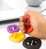 Stuff Certified® Pop It Snapper - Fidget Anti Stress Speelgoed Bubble Toy Siliconen Geel