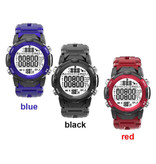 Lenovo C2 Sport Horloge - Fitness Sport Activity Tracker Smartwatch Rood