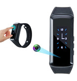CUGUU Montre de caméra de sécurité - Tracker d'activité Smartband DVR Camera Smartwatch - 1440p