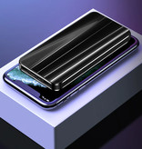 Nohon Power Bank da 10.000 mAh con 4 porte - Display a LED Caricabatteria esterno per batteria di emergenza Caricabatterie nero