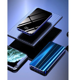 Nohon Power Bank 10 000 mAh z 4 portami - Wyświetlacz LED Zewnętrzna ładowarka awaryjna Ładowarka Niebieska