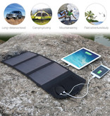 Allpowers Panel solar flexible portátil - Cargador de energía solar Sun 18V / 21W