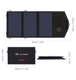 Allpowers Panel solar flexible portátil - Cargador de energía solar Sun 18V / 21W