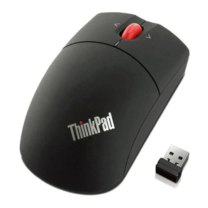 Ratón inalámbrico Thinkpad - 1000DPI óptico / ambidiestro / ergonómico - negro