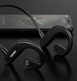 Lenovo Auriculares inalámbricos X3 con banda para el cuello - Auriculares con sonido envolvente 3D TWS Auriculares Bluetooth 5.0 Auriculares Auriculares Negro