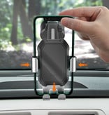 Baseus Universele Telefoonhouder Auto met Dashboard Standaard - Zwaartekracht Smartphone Holder Zwart