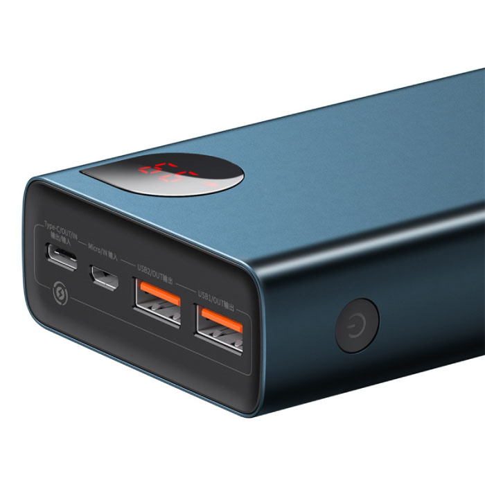 20,000mAh 65W Fast Charge PD Power Bank with USB Type-C