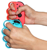 Stuff Certified® Boks Beugel Grip voor Nintendo Switch Joy-Cons - NS Bluetooth Gamepad Joy Pad Blauw en Rood