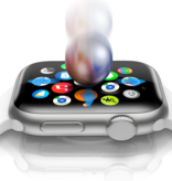 Stuff Certified® 42 mm Full Cover Displayschutzfolie für iWatch Serie 1/2/3 - Gehärtetes Glas