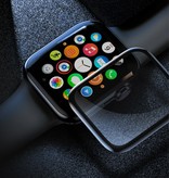 Stuff Certified® 42 mm Full Cover Displayschutzfolie für iWatch Serie 1/2/3 - Gehärtetes Glas