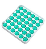 Stuff Certified® Pop It - Fidget Anti Stress Toy Bubble Toy Silicone Square Blue