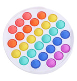 Stuff Certified® Pop It - Fidget Anti Stress Speelgoed Bubble Toy Siliconen Rondje Regenboog