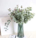 Kahaul Art Bouquet - Plantes D'eucalyptus En Soie Plante Bouquets De Luxe Décor Ornement Vert